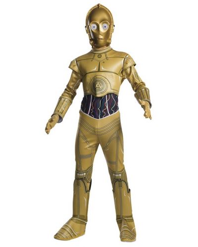 Παιδική αποκριάτικη στολή  Rubies - Star Wars C-3PO, μέγεθος M - 1